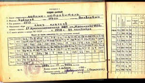 Лет. книжка летчика-истребителя с 1932г.