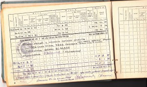 Лет. книжка летчика-истребителя с 1932г.