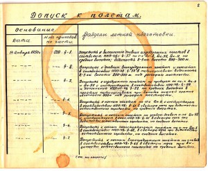 Лет. книжка летчика-истребителя с 1932г.