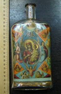 Церковная бутылка с вложением - Икона - Одесса