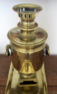 Самовар Салищева с медалями + поднос и капельник