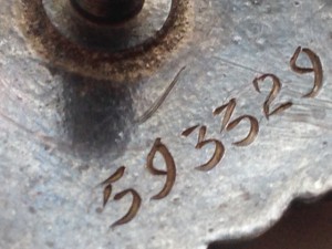 Красная звезда № 593 329 ПЯТКА RRRRR