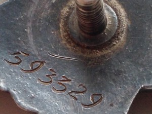 Красная звезда № 593 329 ПЯТКА RRRRR