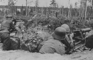 КЗ №666136. Подвиг разведчиков в бою с белофинами.