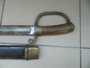 Шашка артиллерийская год 1895 6-я Батарея 47-й арт. Бригады.