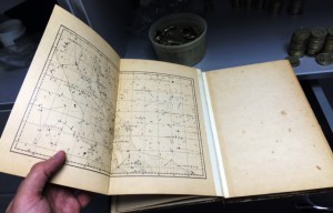 Путеводитель по небу. 1894г. Астрономия, звезды, карты, луна