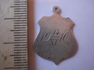 Жетон РИА,серебро,39 арт.бригада.