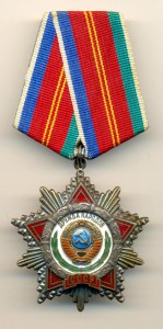 Орден Дружбы народов на доке №13558 (6130)