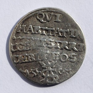 Иронический трояк 1565 двойной штамп.RRR