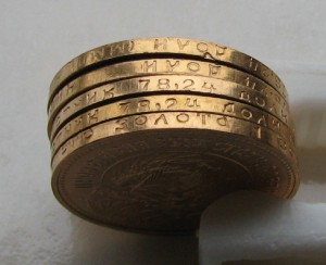 Сеятели, 5шт, разные года.