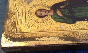 Муч. Александра и Анастасия на золоте.