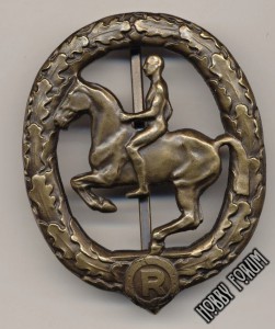 Немецкий знак всадника 3-й класс
