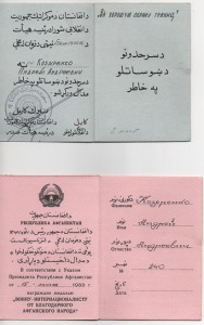 Офицер-пограничник. Афганец. Группа и архив.