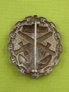 Военно-морской знак за ранение 2-ой степени. 1914-1918.
