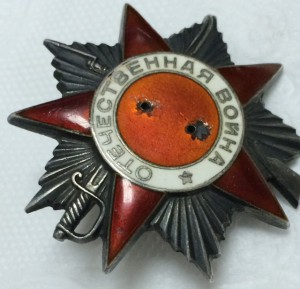 Боевая вторая отечка с клеймом цифра "2"