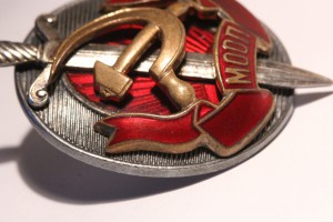 Заслуженный работник МООП № 8000 + док. (лента бронзовая).