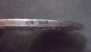 Медаль. 1 место в мотокроссе 1927 год. Серебро