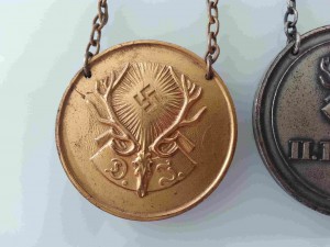 Две медали Международной охотничей выставки в Берлине 1937 г