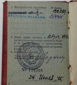 БКЗ № 314363,партизан.