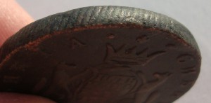 Сибирские 5 копеек-1775 года!