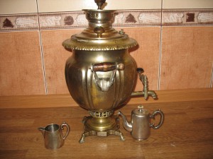 Самовар Бр.Шемарины.Ваза долями.