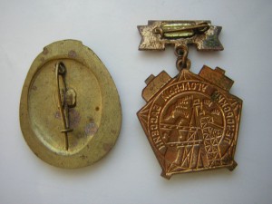 Знаки МВД (2 шт.)