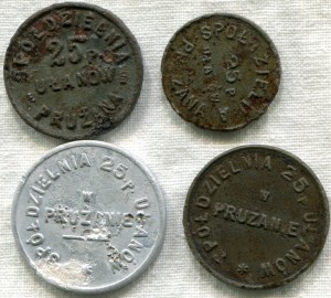 Польские полковые монеты 1925-1939 (боны войсковые)