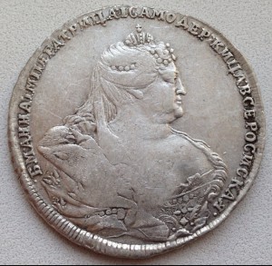 Рубль 1737