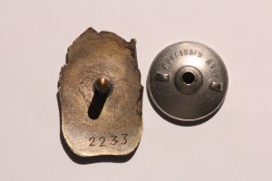 Отличник Наркомстроя  с синей эмалью (бронза, не идеал)