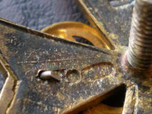 Знак 1 Московский кадетский корпус,золото,серебро.