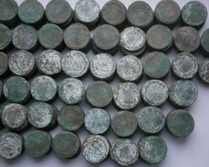 500 кладовых пятикопеечников 1758-1796