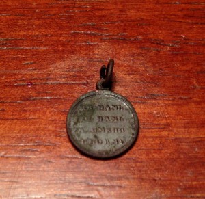 Фрачная медаль 1812 годъ медь