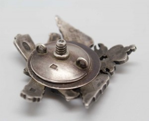 Полковой знак ЗА СЛУЖБУ НА КАВКАЗЕ 1864г на ст Унтер ОФИЦЕРА