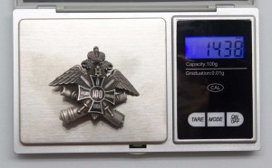 Полковой знак ЗА СЛУЖБУ НА КАВКАЗЕ 1864г на ст Унтер ОФИЦЕРА