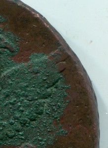 5 копеек 1765 ем перечекан