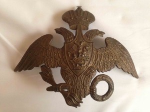 Орел на каску до Крымской войны.