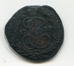 2 копейки 1779г ЕМ