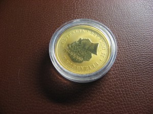 25 долларов Австралия 1/4 OZ