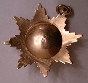 Жетон 56пр. Общество попечения увечных воинов.