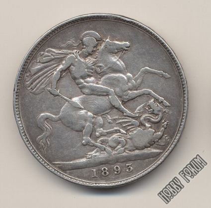 Кроны Великобритании, серебро