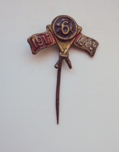 Знак в честь 6-й годовщины Октября (1917-1923-й).