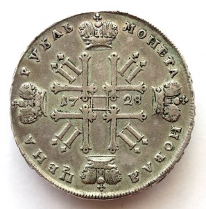 Рубль 1728г.
