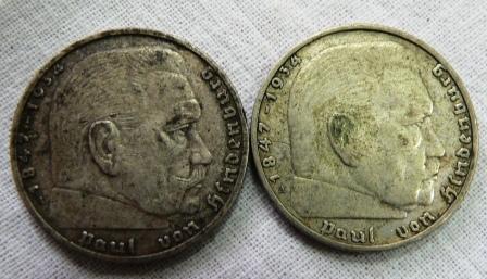 2марки 1937г. 2шт.