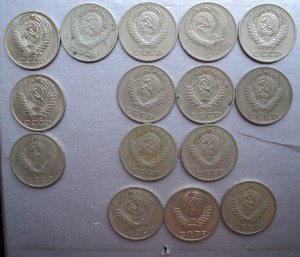 15 полтинников   с 1964