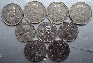 Солянка 54 монеты. Иностранные