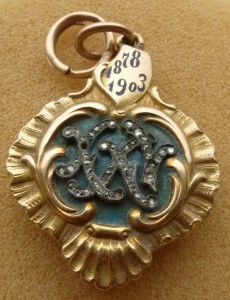 Жетон "На ХХV лет от Рыльских граждан" 1878-1903.