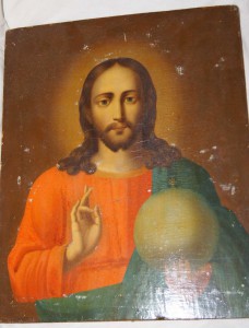 Икона Спасителя. 84-я пр. 1836 год. Сохран!
