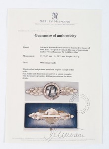 Люфтваффе РАЗВЕДКА  коробка сертификат