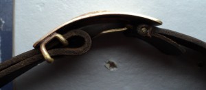 Ремень милиционера 16 лет в гербе.