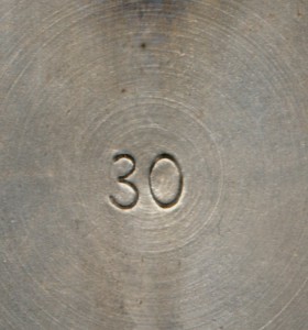 Ранение в серебре, бунтовая "Тридцатка" с широкой иглой!